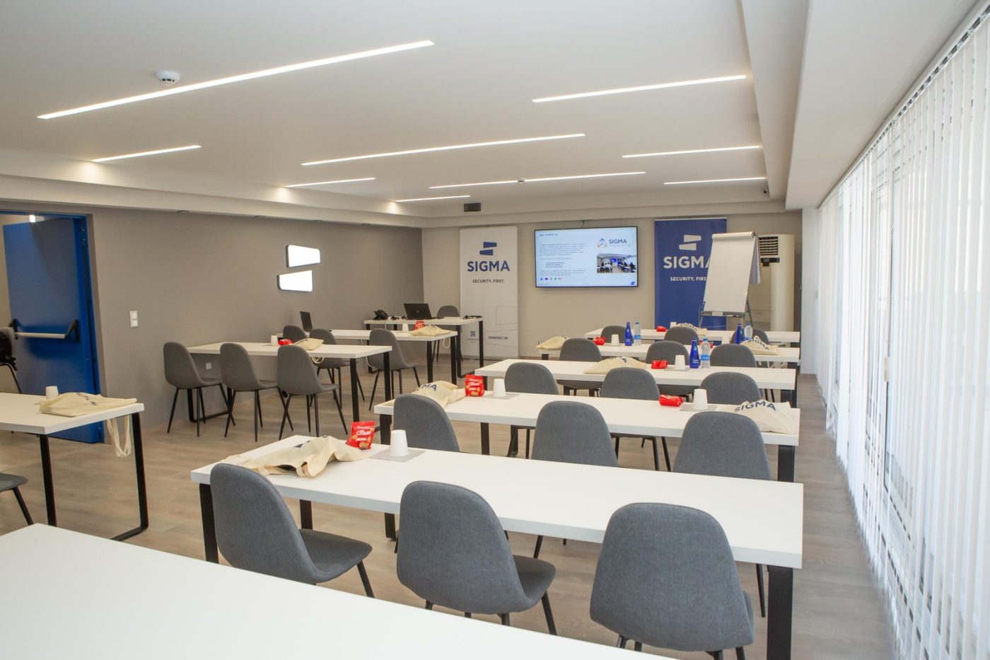 Η αίθουσα σεμιναρίων του Sigma Innovation Lab